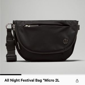 Lululemon All night festival bag